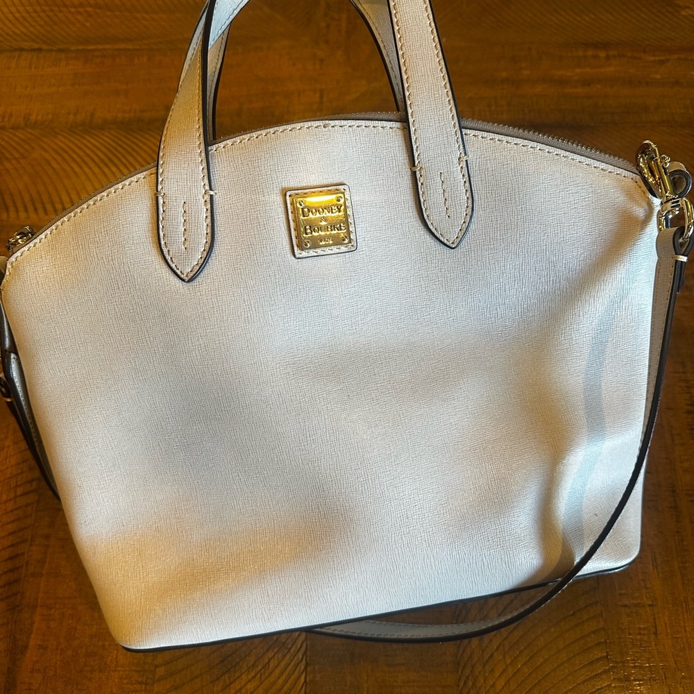 Dooney & Bourke Light Grey Satchel Bag